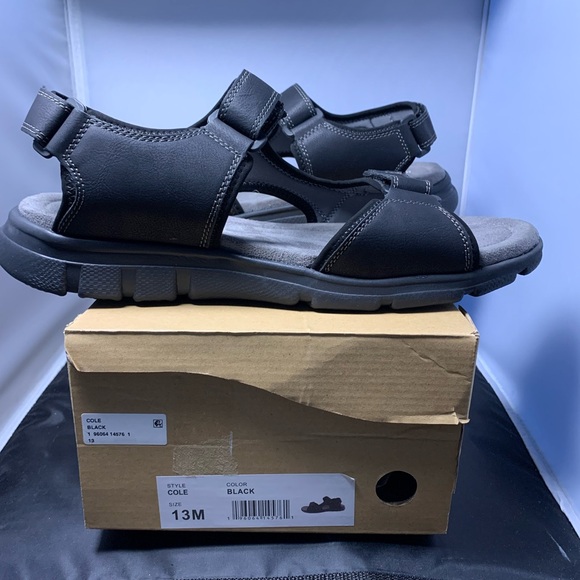 Weatherproof Vintage Black Adjustable Strap‎ Sandals Men’s Size 13
NWB main image 2